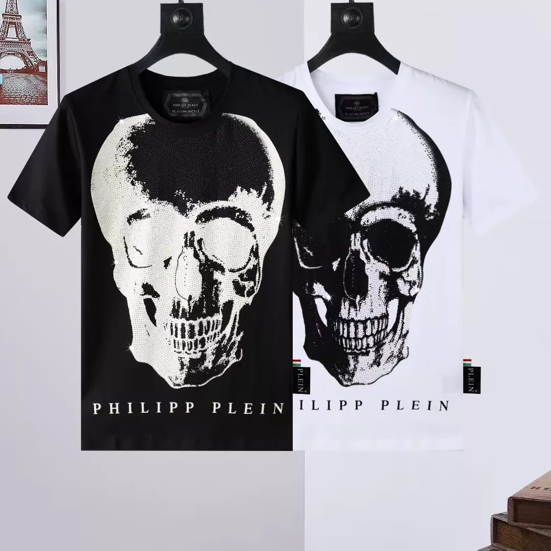 philipp plein pp t-shirt manches courtes pour homme s_1276364:Philipp Plein T-Shirt Outlet1